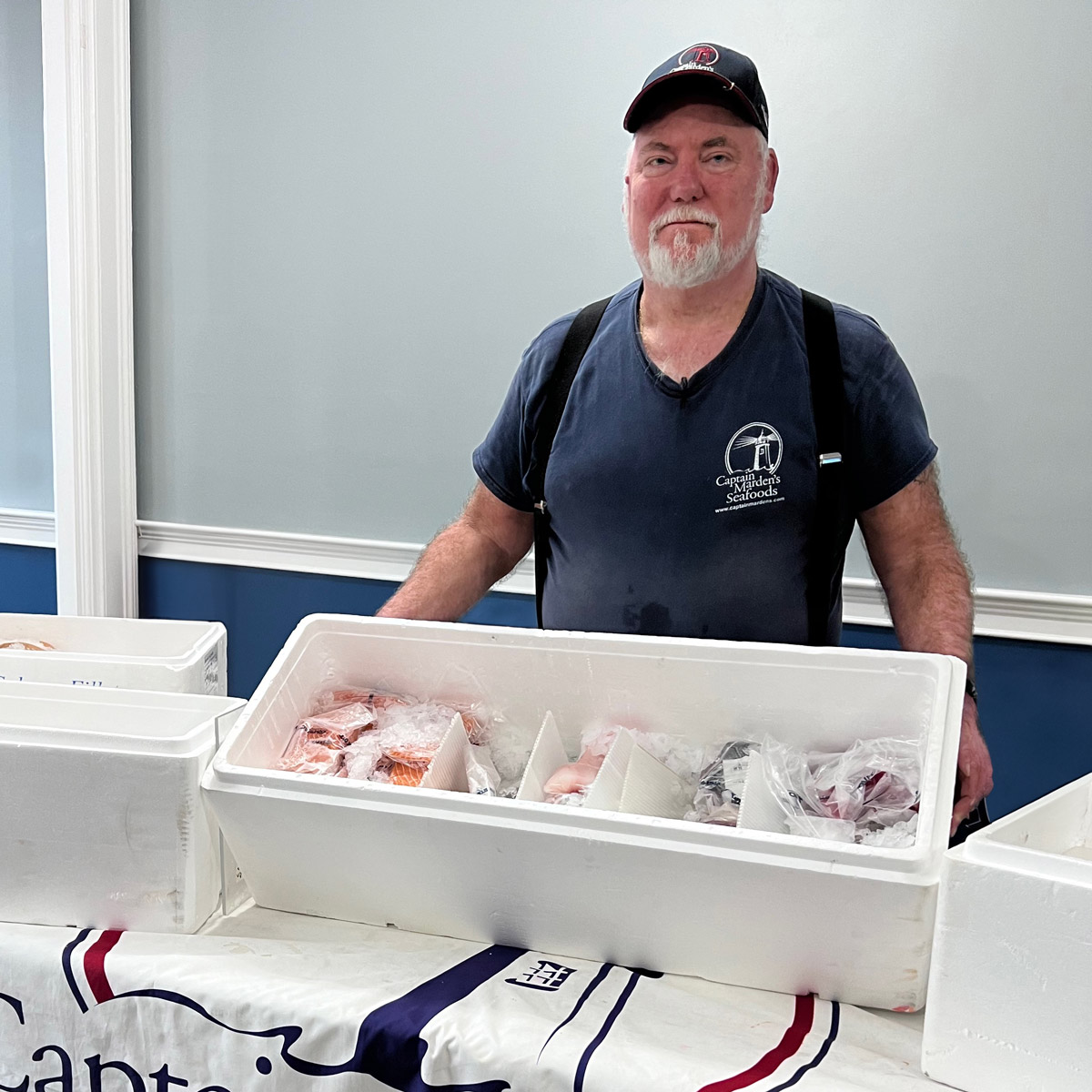 Kenny Mathis of Captain Marden’s Seafood