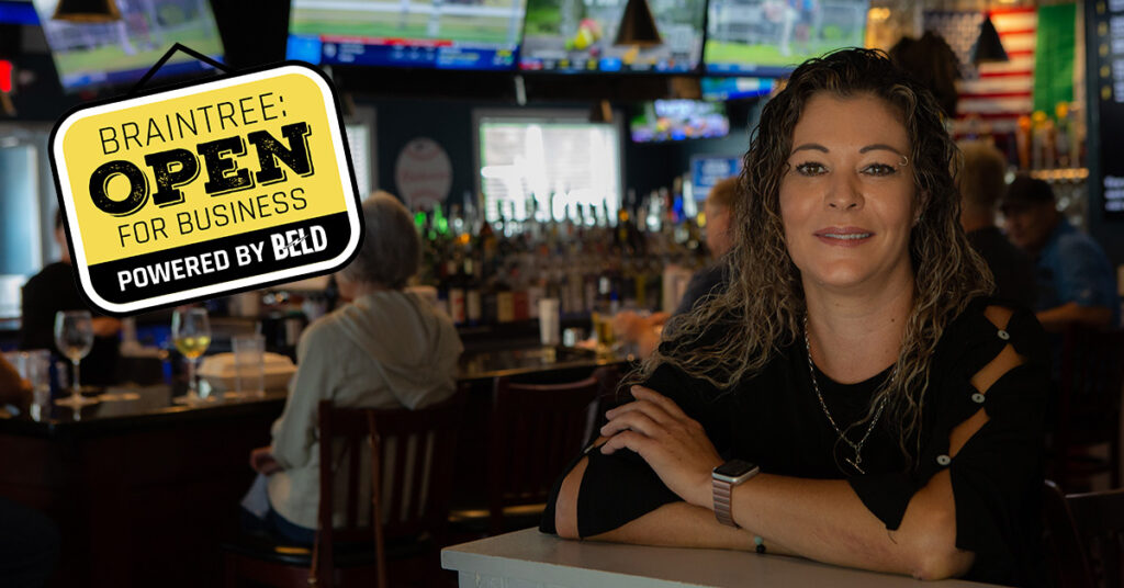 Mary Toler, owner of Crossroads Pub in Braintree